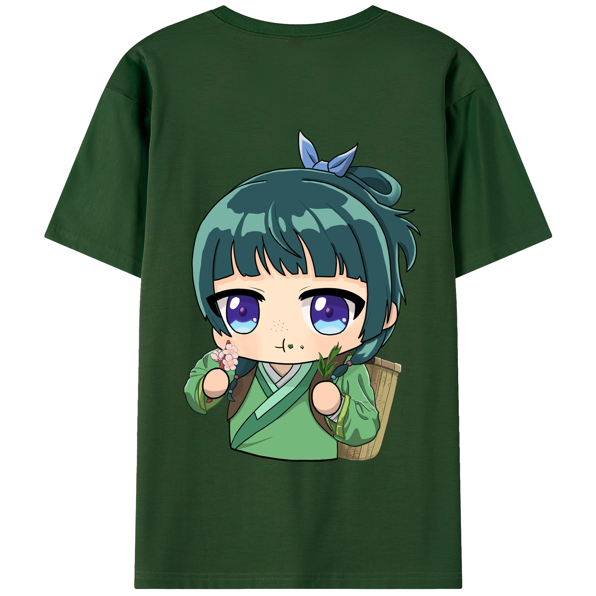 （画像用） 薬屋のひとりごと The Apothecary Diaries 綿100％半袖Tシャツ（背面プリント）